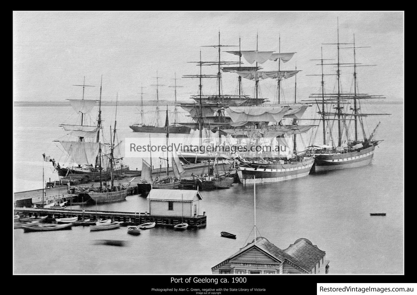 Geelong Wharf 1900