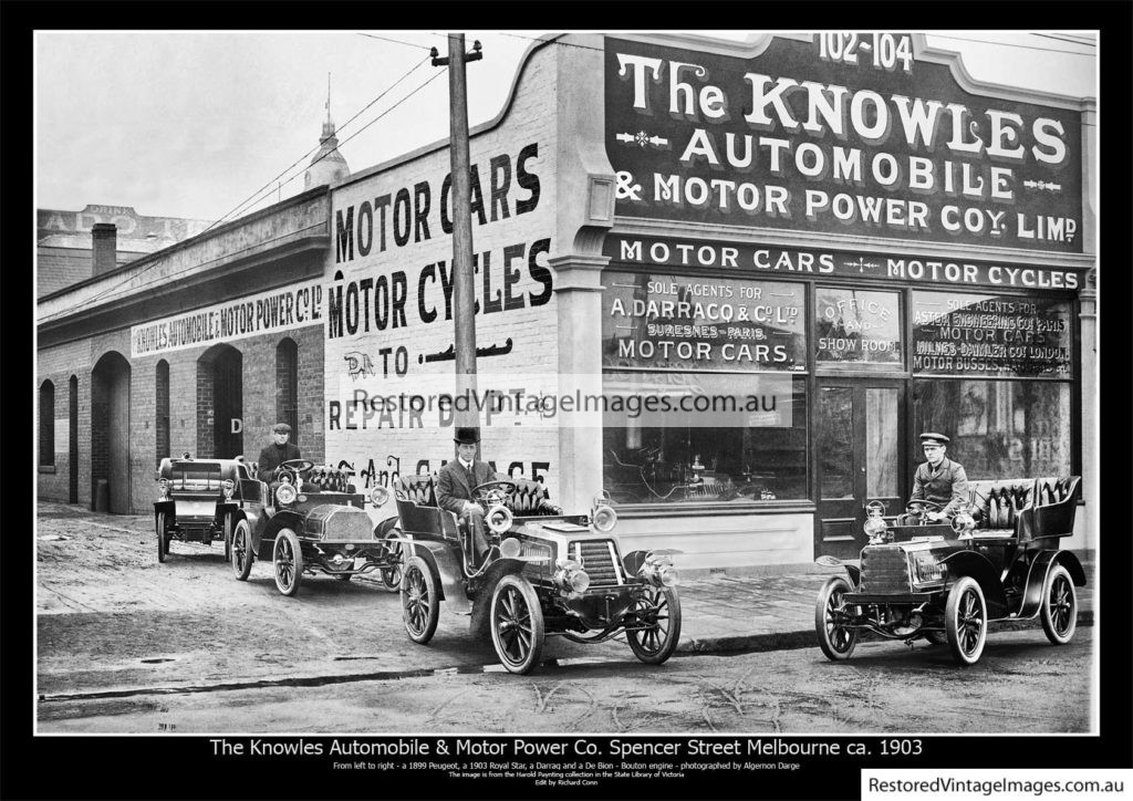 Knowles Automobile and Motor Power Co 1903 Restored Vintage Images