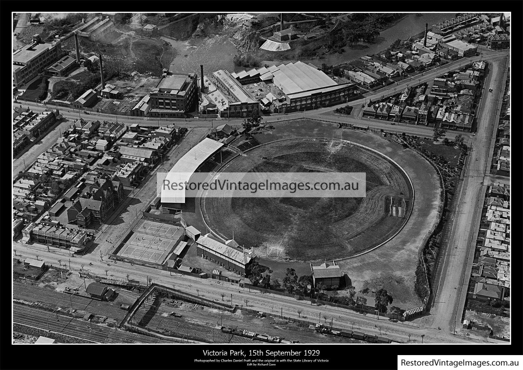 Collingwood’s Victoria Park 15 Sept 1929