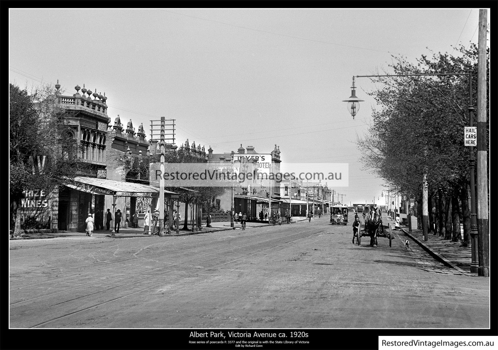 Albert Park Victoria Avenue 1920s