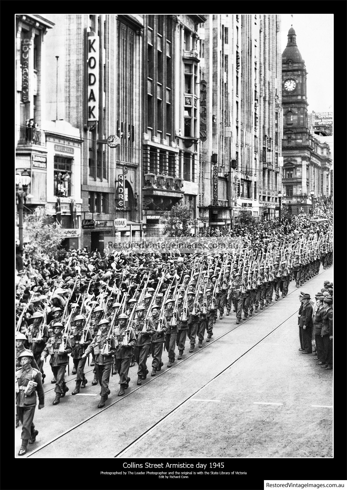 Melbourne Armistice Day The Leader Photographer