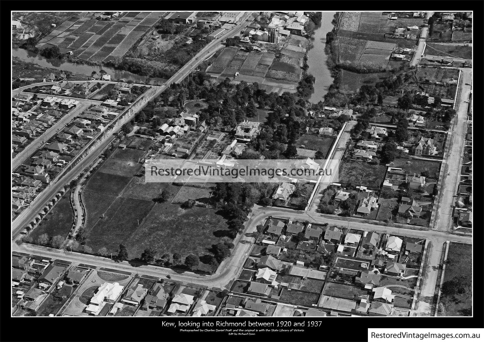 Kew Looking Into Richmond 1920 To 1937
