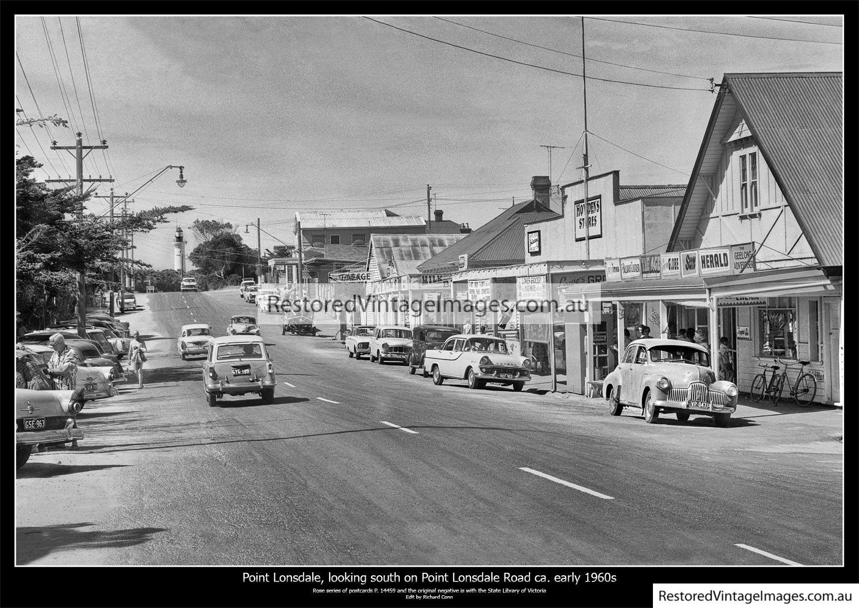 Point Lonsdale Road Looking South – Early 1960s