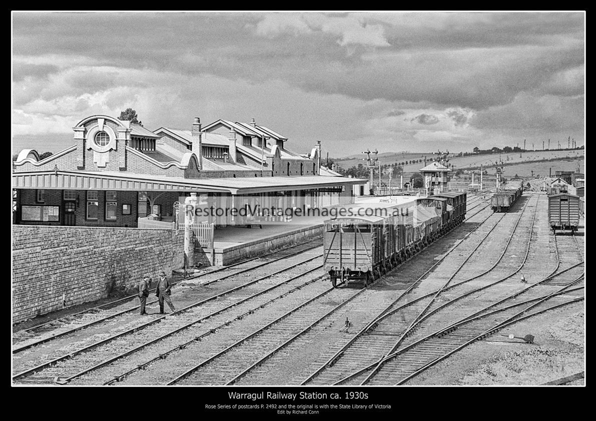 Warragul Railway Station Ca. 1930s