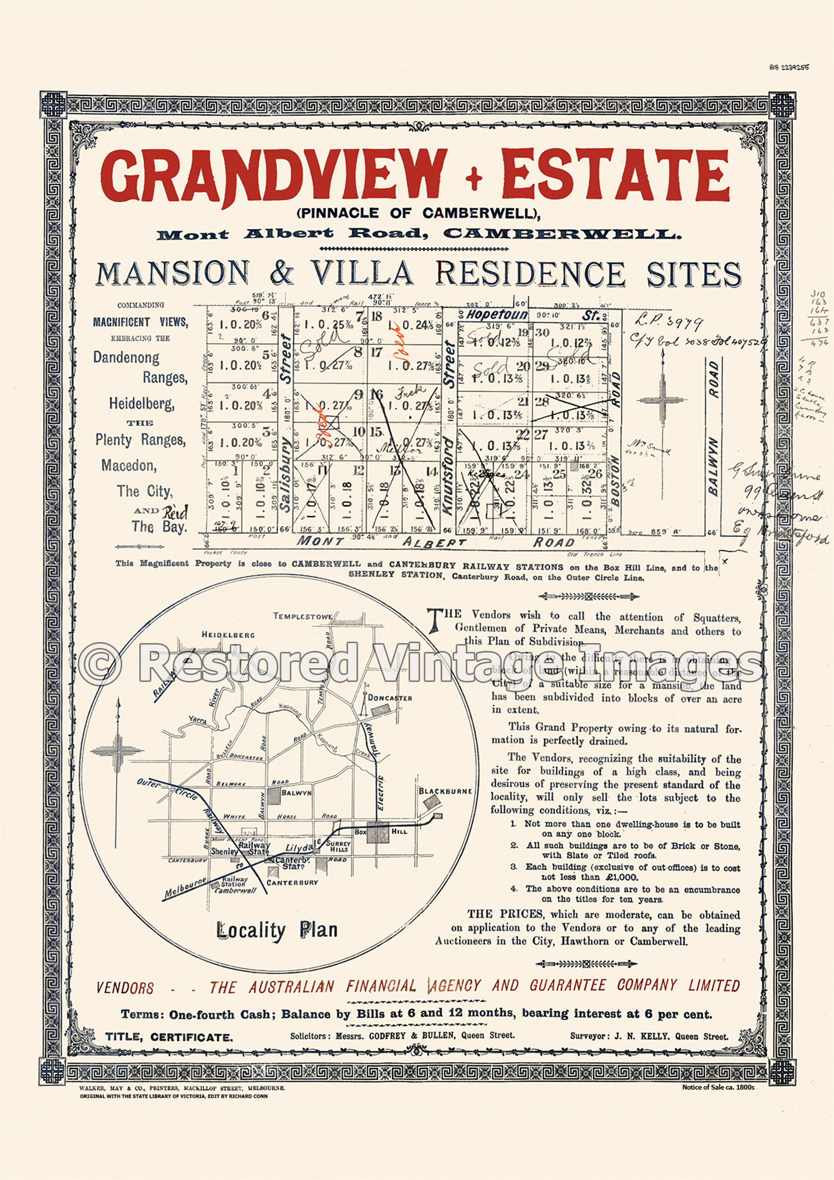 Grandview Estate – Pinnacle Of Camberwell – Balwyn