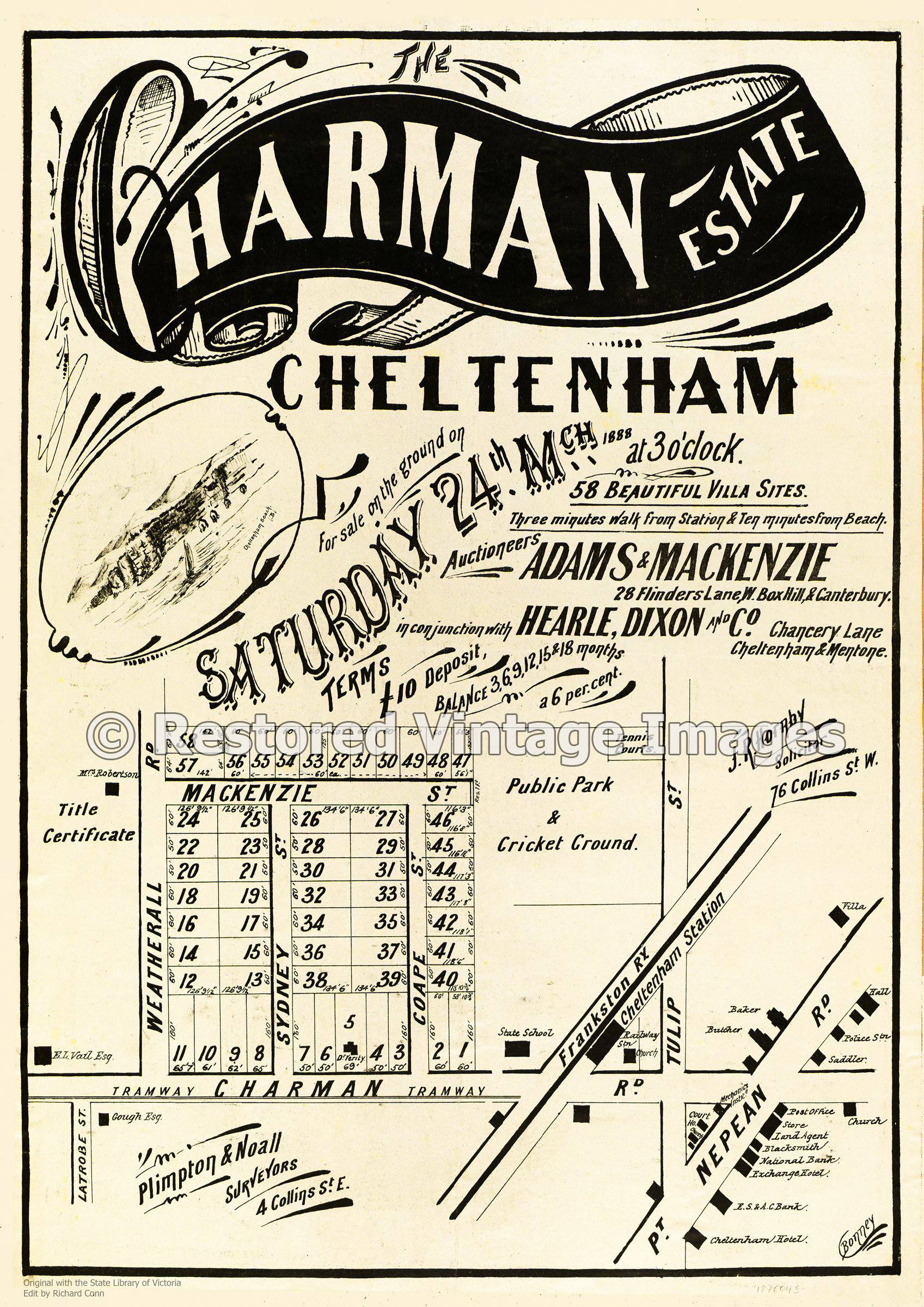 Charman Estate 24th March 1888 – Cheltenham