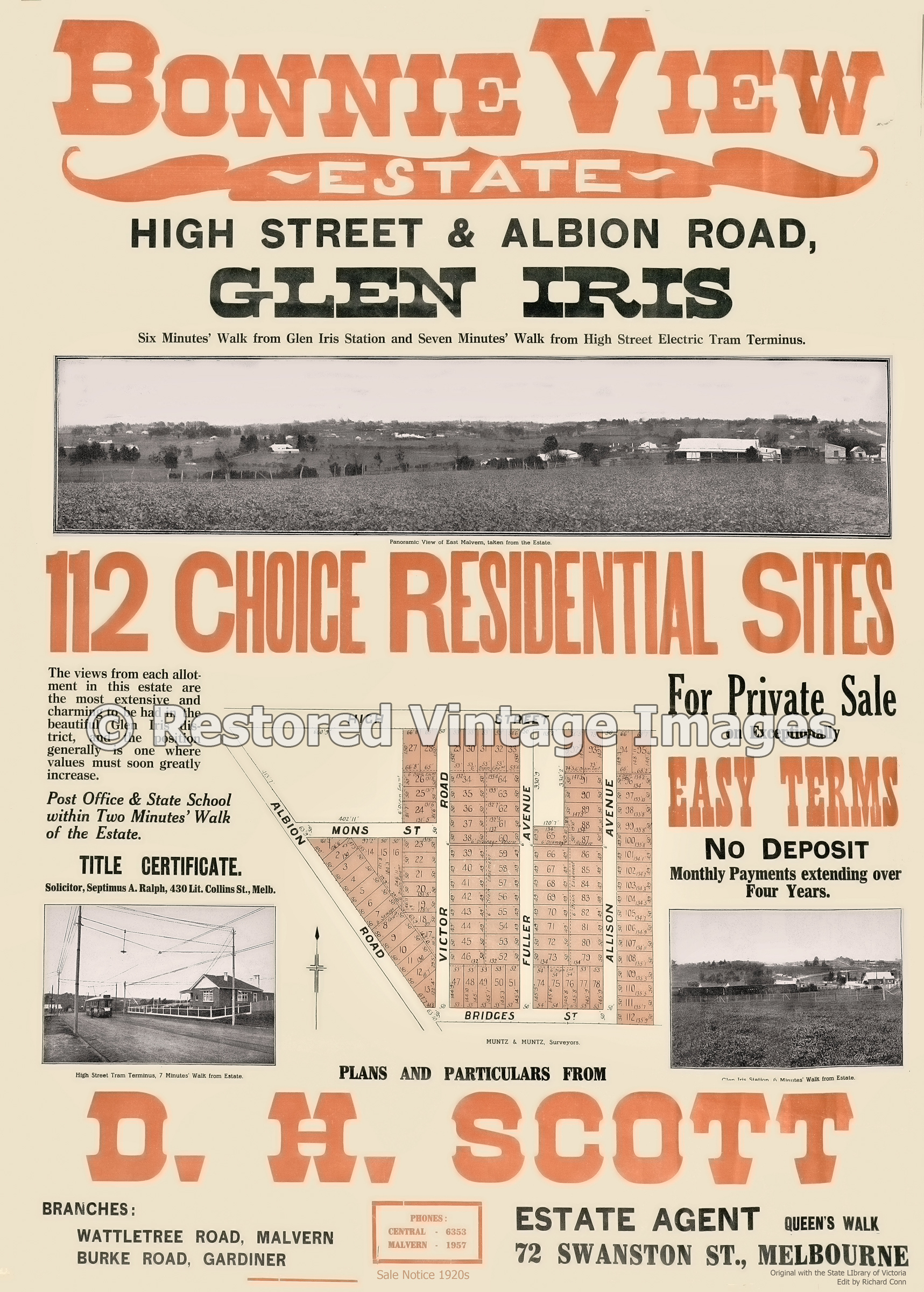 Bonnie View Estate 1920s – Glen Iris