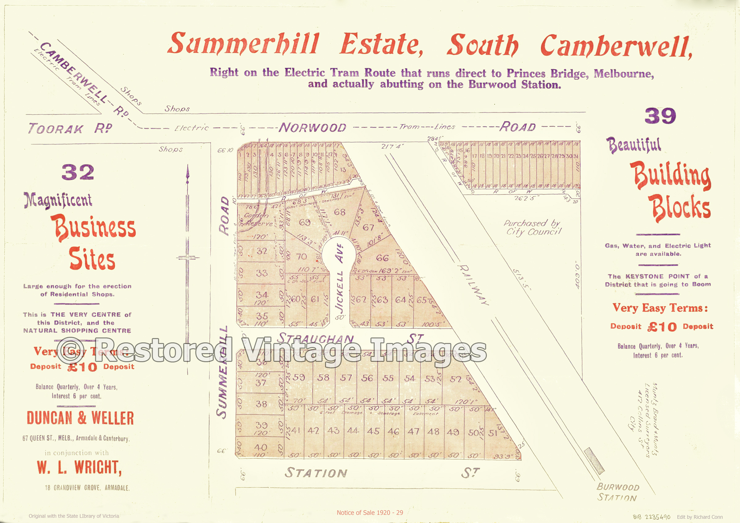 Summerhill Estate South Camberwell 1920s – Glen Iris