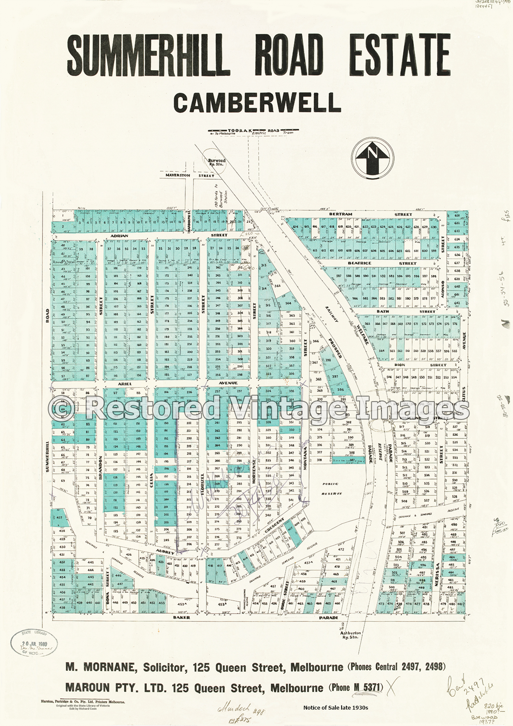 Summerhill Road Estate Camberwell 1930s – Glen Iris