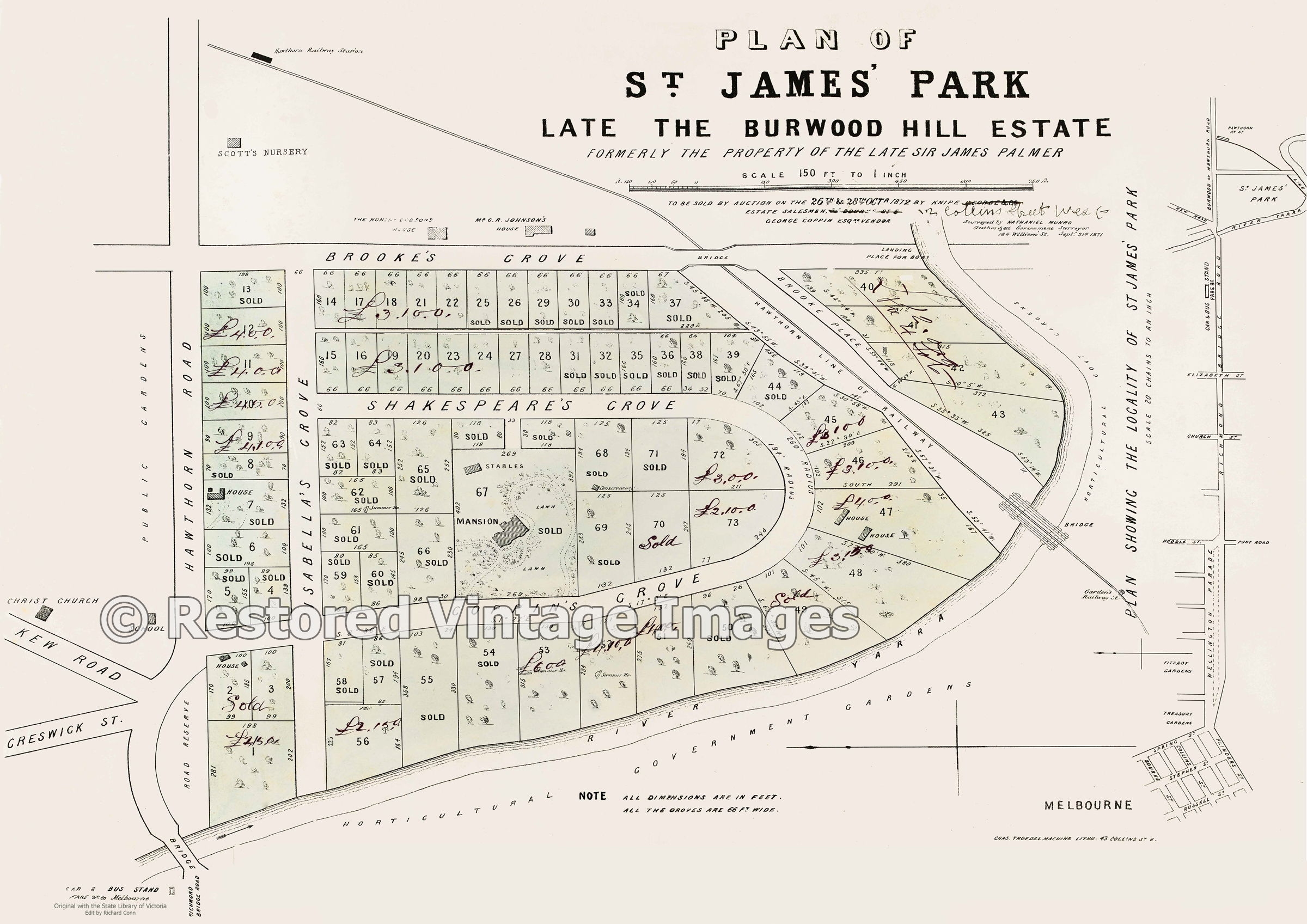 St James Park 1872 – Hawthorn