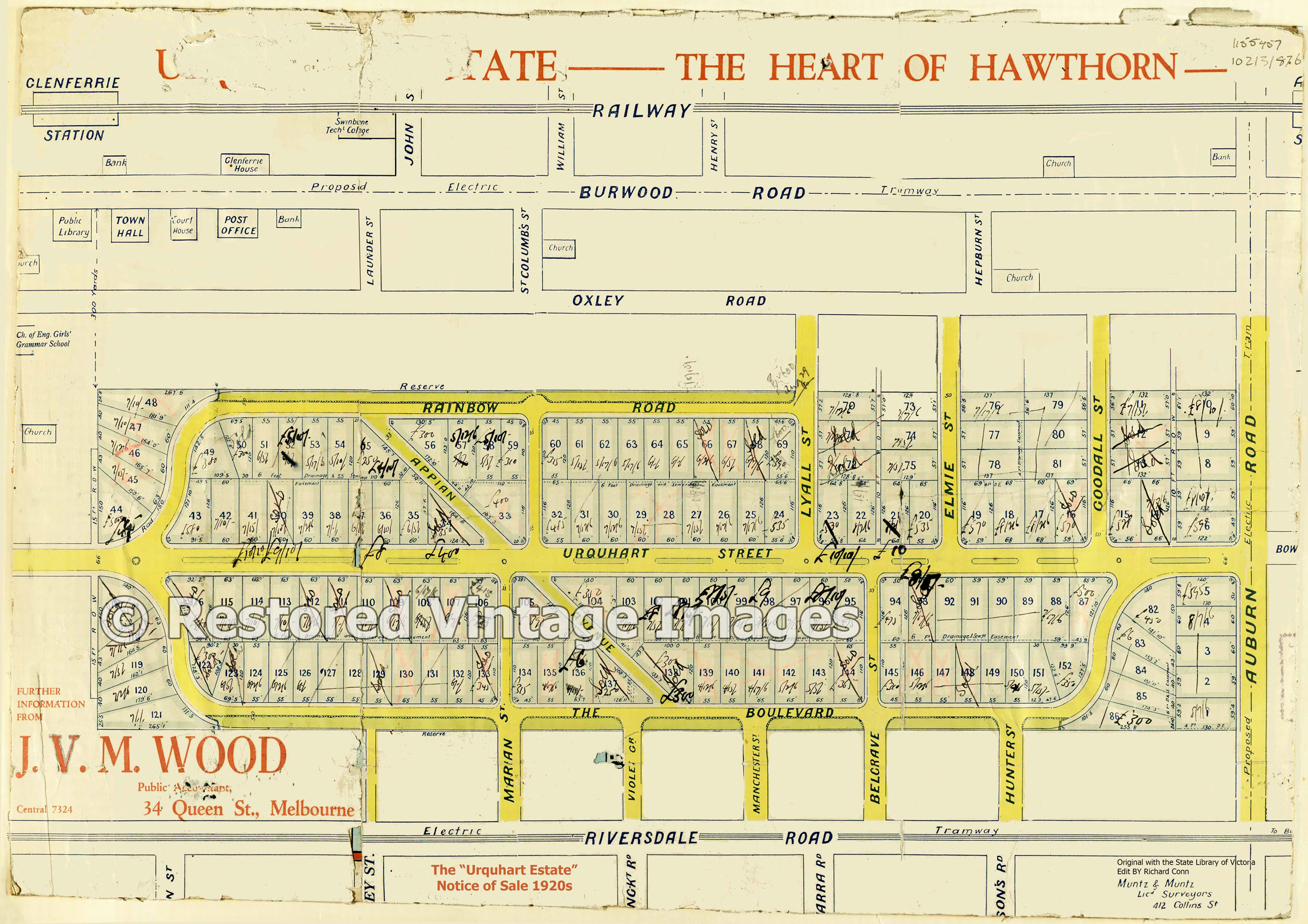 Urquhart Estate – The Heart Of Hawthorn 1920s