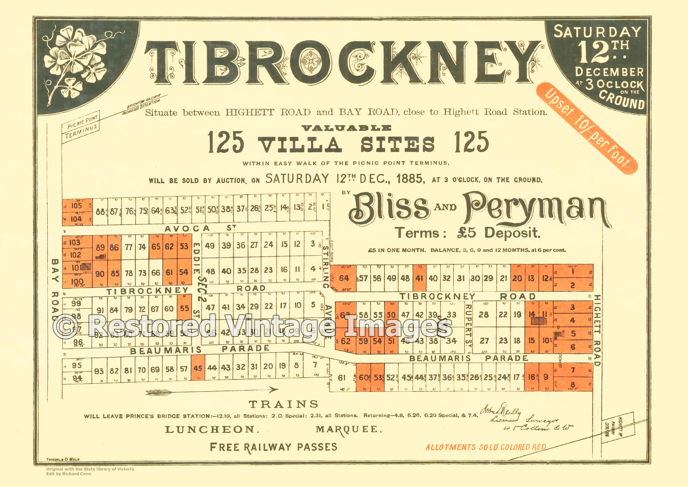 Tibrockney 1885 – Highett