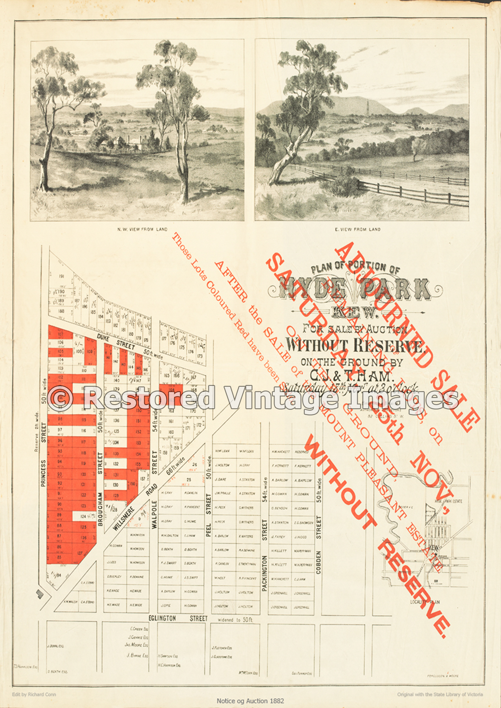Hyde Park 1882 – Kew