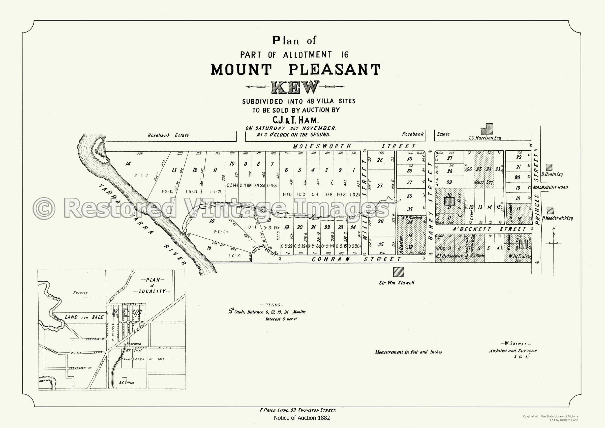 Mount Pleasant 1882 – Kew