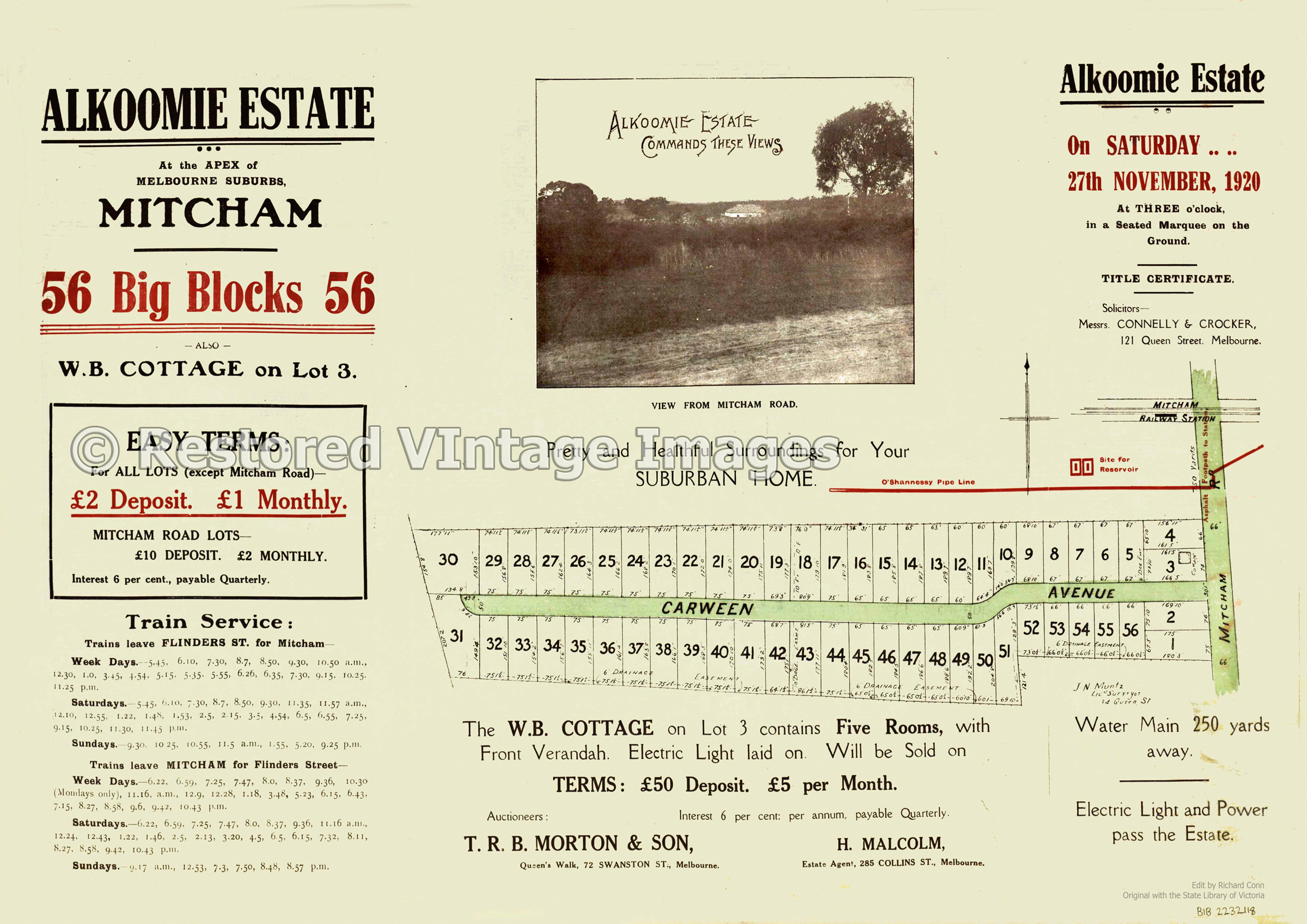 Alkoomie Estate 1920 – Mitcham