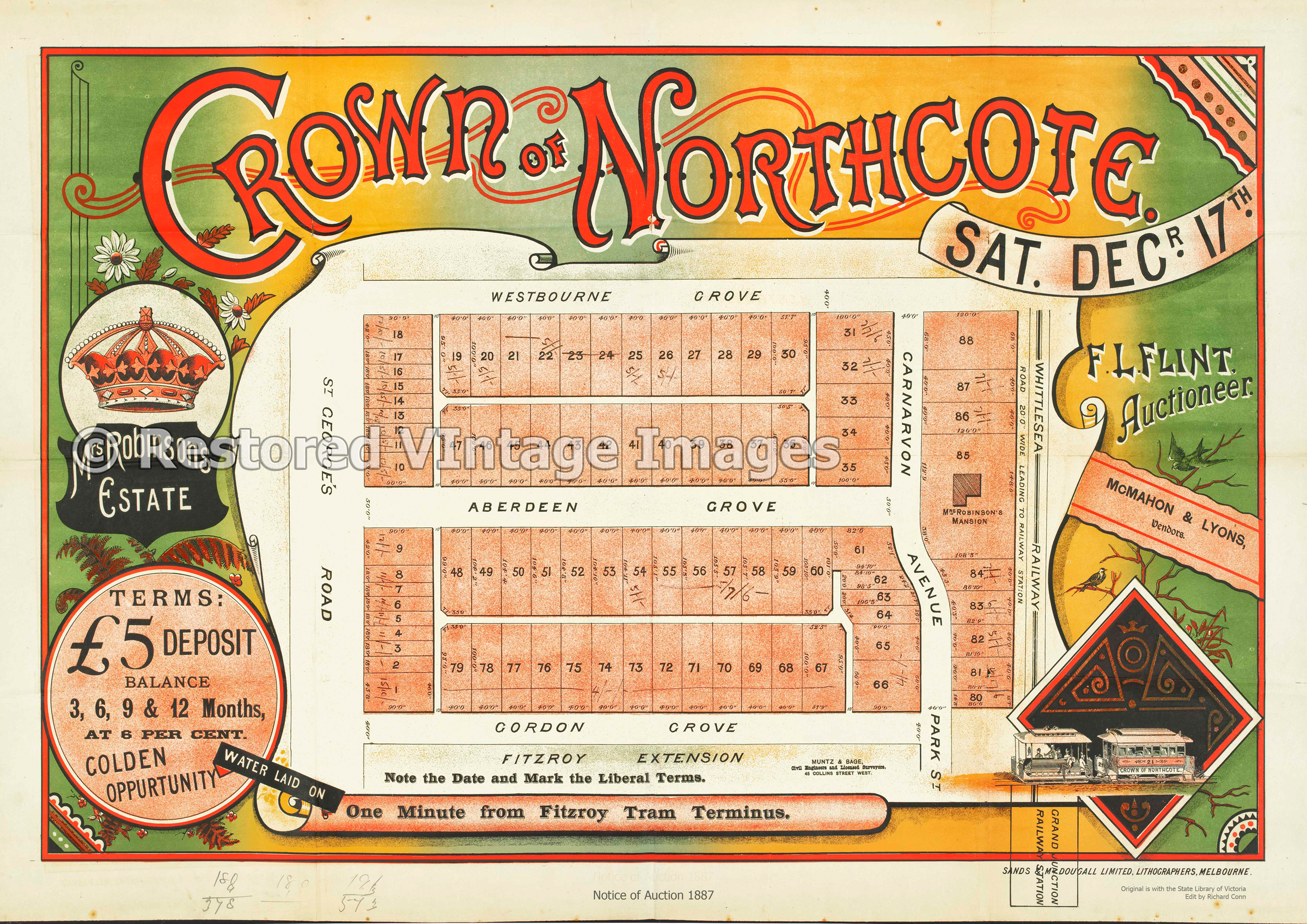 Crown Of Northcote 1887 – Northcote