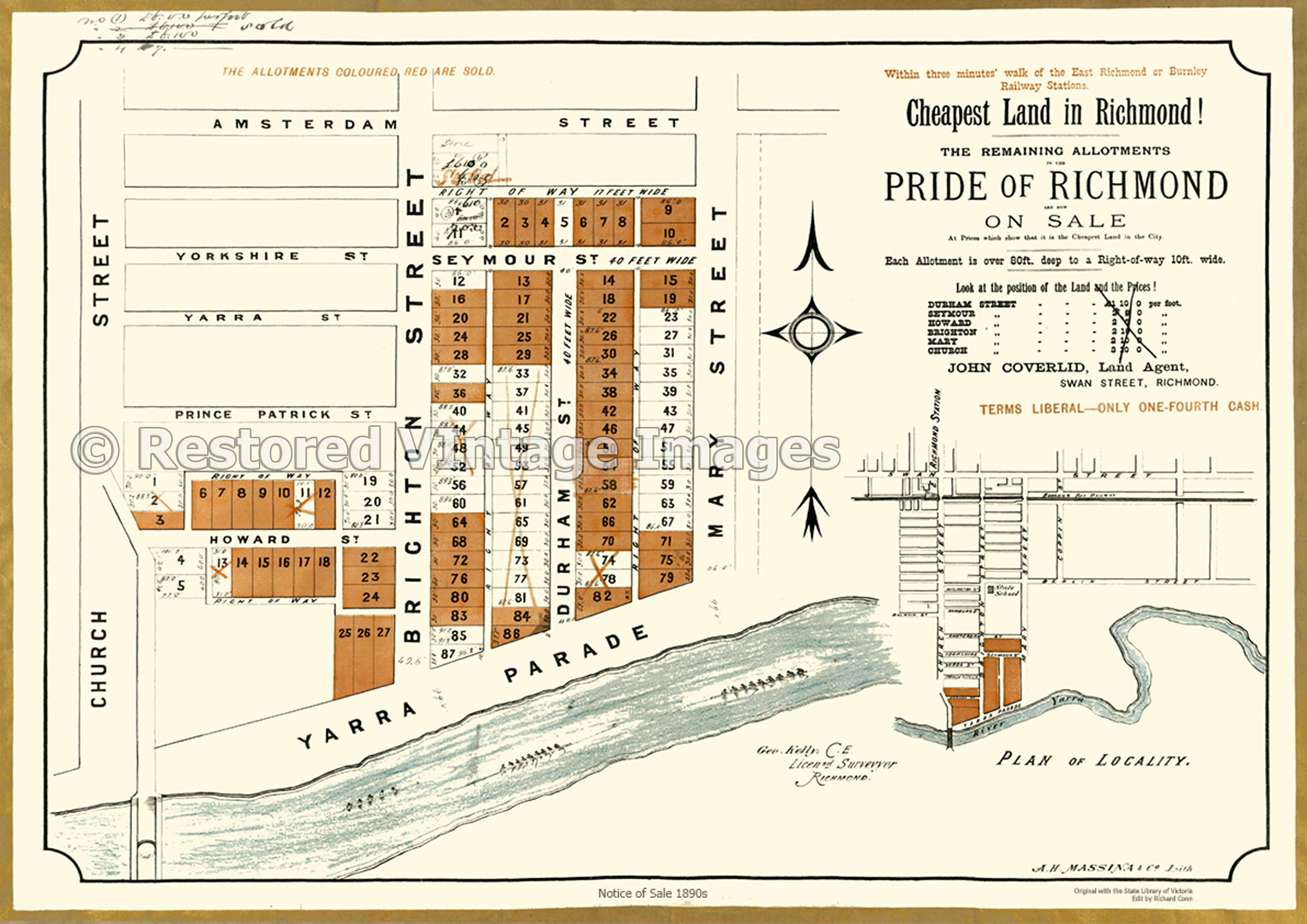 Pride Of Richmond 1890s