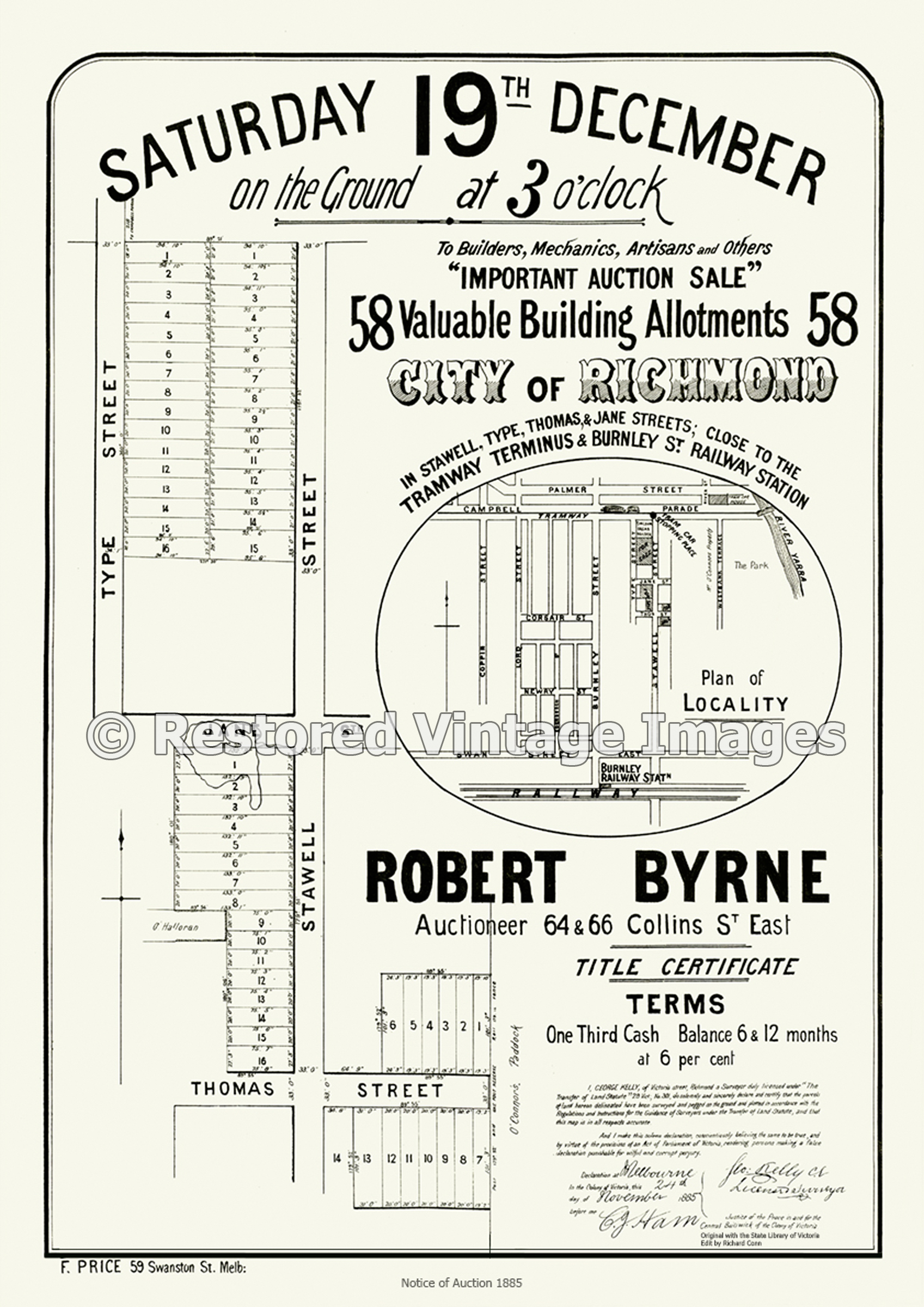 City Of Richmond 1885