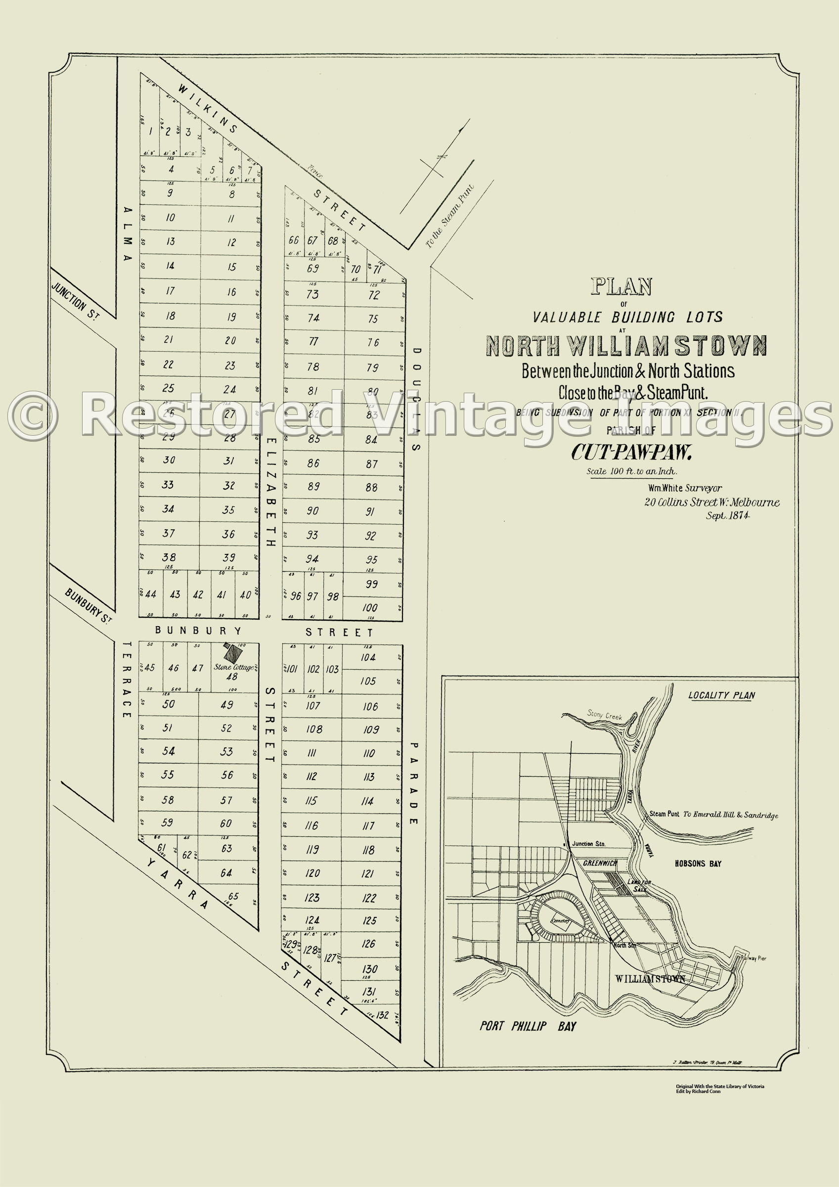North Williamstown Parish Of Cut-Paw-Paw 1874 – Newport