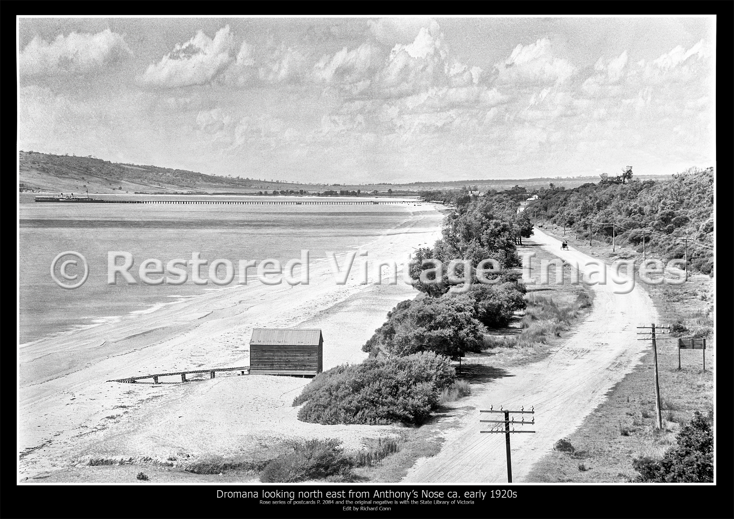 Dromana, Looking North East From Antony’s Nose Ca. Early 1920s